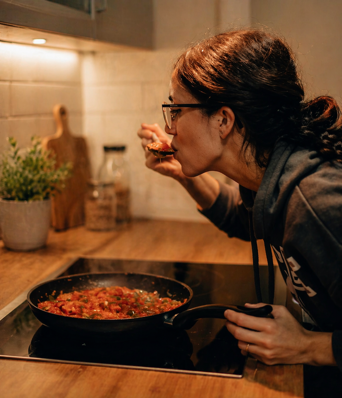 Press your tofu for at least 15 minutes