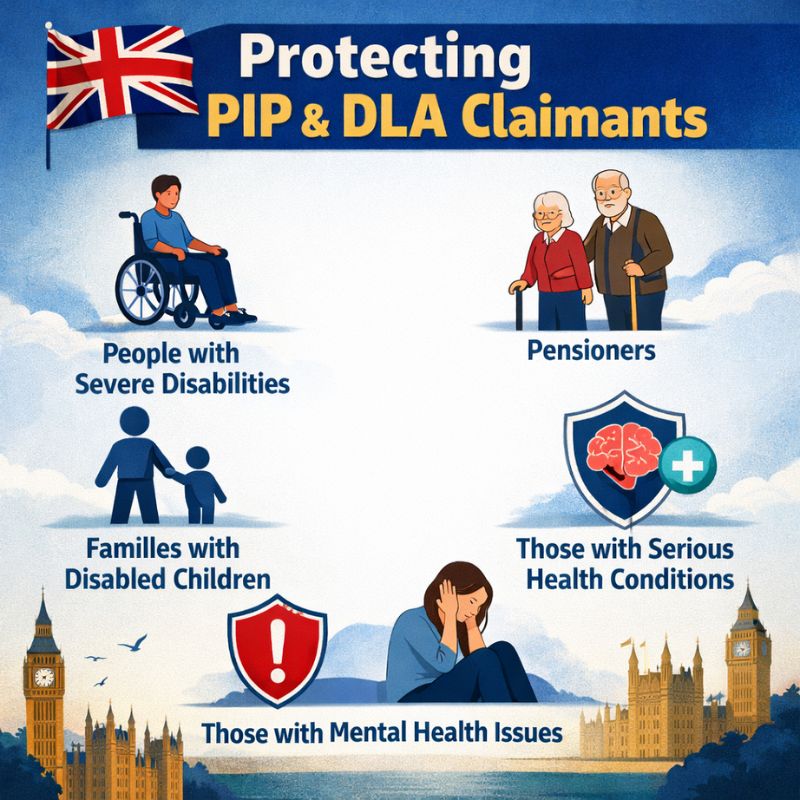 DWP Protects PIP And DLA Claimants