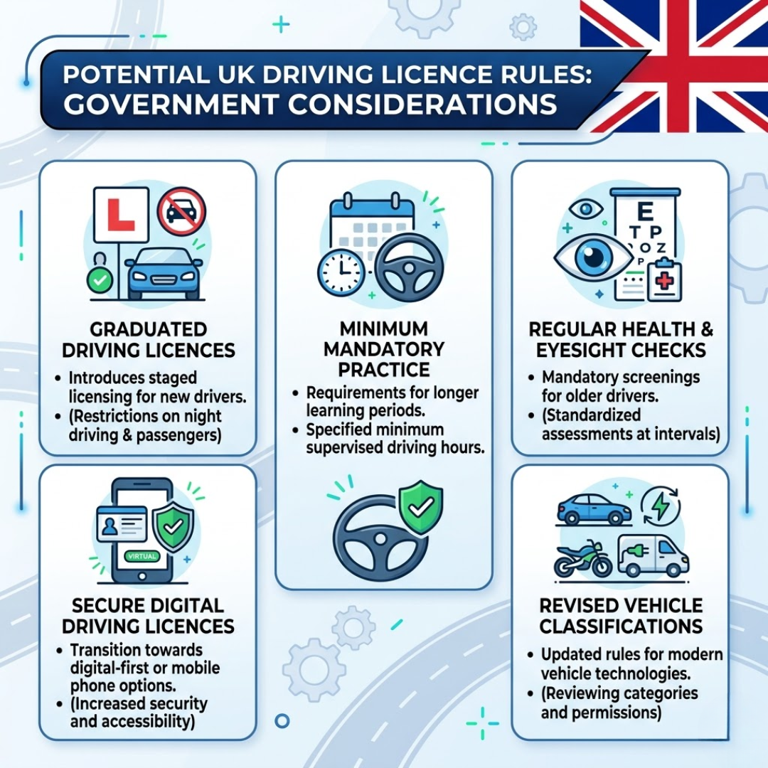 Government Responds to Calls for Changes to UK Driving Licence Rules