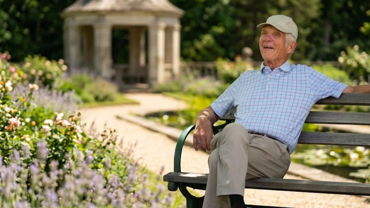 There was an elderly man